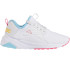 Chaussures SAN PUERTO LACE JR Blanc Rose Bleu