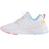 Chaussures SAN PUERTO LACE JR Blanc Rose Bleu