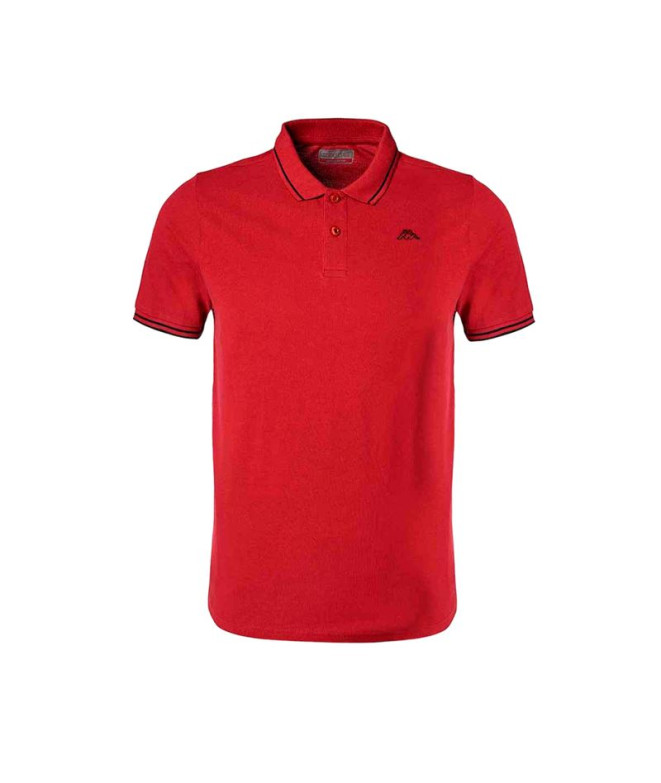 Polo Kappa Homme Ezio Korporate Rouge