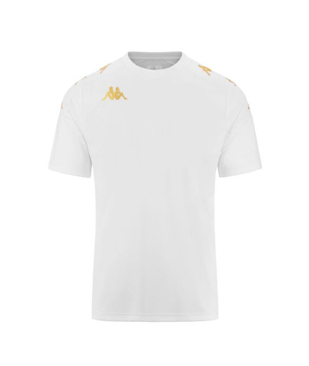 T-shirt football Kappa de Gianto Blanco