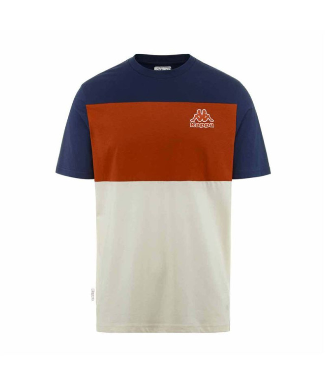 T-shirt Kappa Homme Fizio Tee Milk White/Crete...