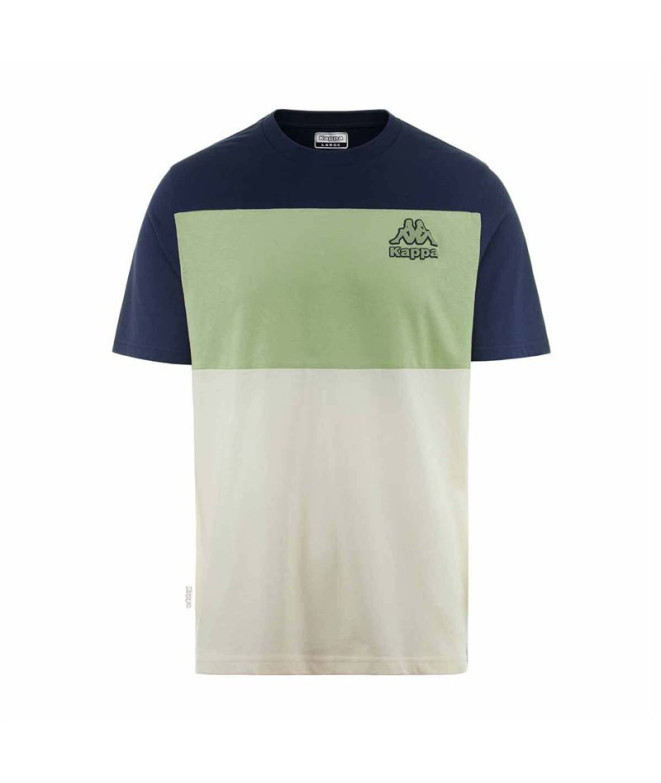 T-shirt Kappa Homme Fizio Tee Milk White/Sage...