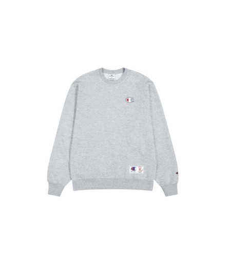 Sweat Champion Homme Sweat à col roulé gris