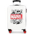 Valise Marvel Abs 55Cm.4R.Comic Marvel Blanc