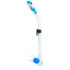 Tuyau de plongée Cressi Dry Enfant Transparent/Bleu