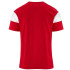 T-shirt football Kappa Enfant de Dareto Rouge/Blanc