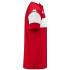 T-shirt football Kappa Enfant de Dareto Rouge/Blanc