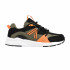 Chaussures Kappa Enfant London Lace Noir/ Vert foncé/ Orange