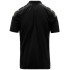 Polo Kappa Homme 4Futbol Ghiolo Noir/Gris