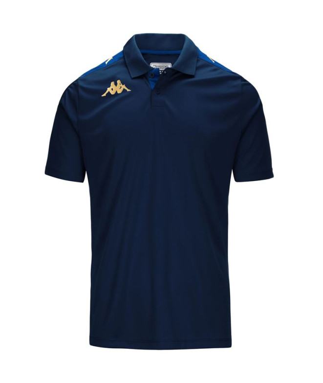 Polo Kappa Homme 4Futbol Ghiolo Bleu...