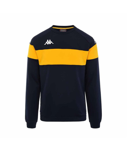 Sweat Kappa Dido Bleu/Jaune