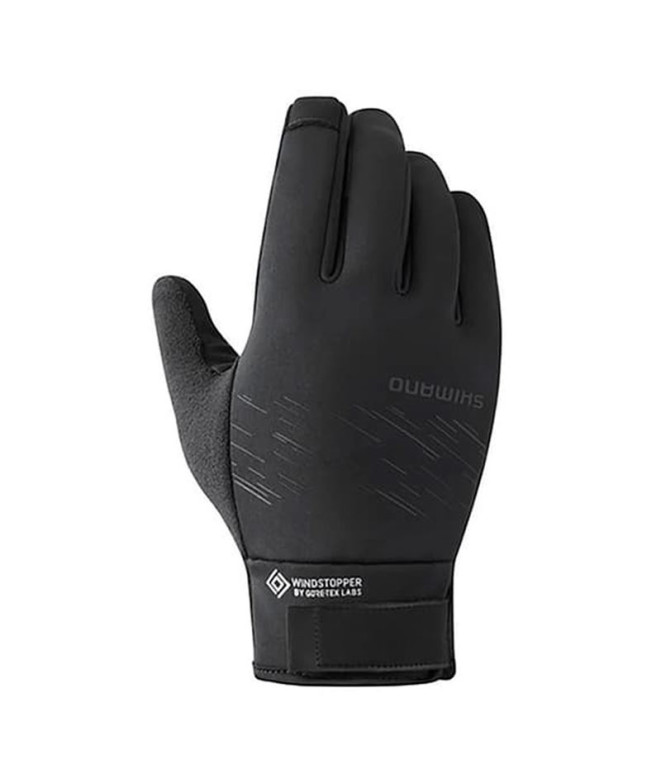 Gants Cyclisme Shimano Homme de Windstopper...