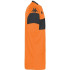 T-shirt Football Kappa Homme de Dareto Orange/Noir