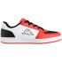 Chaussures Kappa Enfant Malone Jr Lace Blanc/Noir/Rouge
