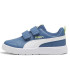 Chaussures Enfant Puma Courtflex V3 V Bleu Blanc