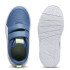 Chaussures Enfant Puma Courtflex V3 V Bleu Blanc