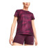 T-shirt Running Femme by Puma Run Favorite Aop Purple