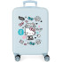 Trolley Abs 55Cm.4R Hello Kitty You Are Cute Blue