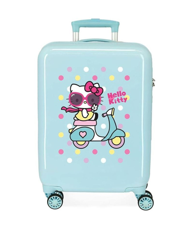 Trolley Abs 55Cm.4R. Girl Gang Hello Kitty...