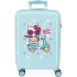 Trolley Abs 55Cm.4R. Girl Gang Hello Kitty Turquoise Vert