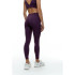 Collants Legging Femme Noir Limba Curve Line Sport Midnight Plum