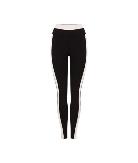 Collants Femme Limba noir Yinyang noir