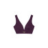Haut Femme Noir Limba Curve Line Sportswear Midnight Plum