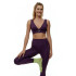 Haut Femme Noir Limba Curve Line Sportswear Midnight Plum