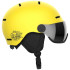 Casque de Ski y Snow Salomon Visière Orka Vib Yellow/Un Fls Sil Enfant