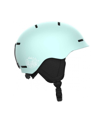 Casque de Ski y Snow Salomon Orka Bleached Aqua Enfant