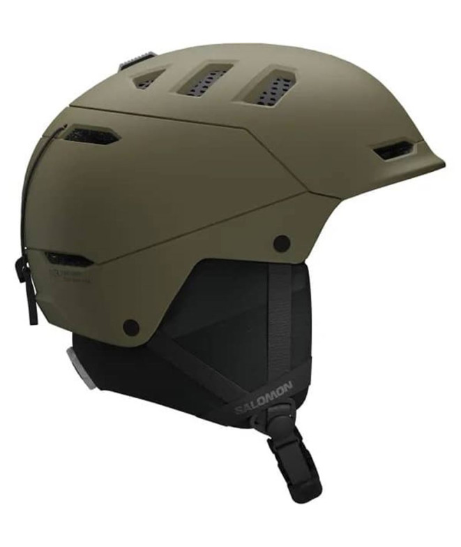 Casque de Ski y Snow Salomon Husk Pro Olive Night
