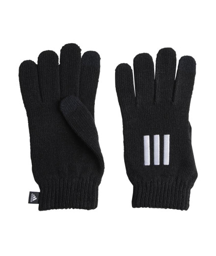 Gants adidas Essentials 3-Stripes Noir/Blanc