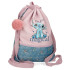 Disney Gym Sac W/Zipper Stitch You Are Magical Snack Bag Blue