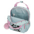 Sac à dos Disney Adapt. Sac à dos. 28Cm. Mickey & Minnie Kisses Bleu