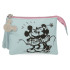 Vanity Case Disney 3C.Mickey & Minnie Kisses Bleu Portefeuille