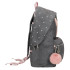 Sac à dos Disney Adapt. Sac à dos. 44Cm. Clous Mickey Noir