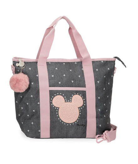 Bandoulière Sac à main - Disney Tote Bag Mickey Studs Black