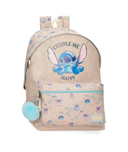 Sac à dos Sac à dos Disney 44Cm. Stitch Cuddle Me Happy...