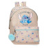 Sac à dos Sac à dos Disney 44Cm. Stitch Cuddle Me Happy Beige