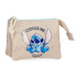 Trousse Porte-monnaie Disney 3C. Stitch Cuddle Me Happy Beige