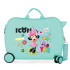 Valise Enfant Disney Abs Rolling Suitcase 4W.(2 Multid.)Minnie Icon Green