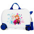 Valise Enfant Disney Abs Rolling 4W. 45Cm. Frozen Sparkle Like Magic Blanc