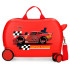 Valise Enfant Disney Abs Rolling 4W.(2 Multi.) 45Cm. Lightning Mcqueen Rouge