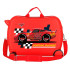 Valise Enfant Valise à roulettes Disney Abs 4W.(2 Multid.)Lightning Mcqueen Rouge