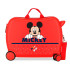 Valise Enfant Valise à roulettes Disney Abs 4W.(2 Multid.) Happy Mickey Rouge