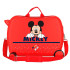 Valise Enfant Valise à roulettes Disney Abs 4W.(2 Multid.) Happy Mickey Rouge