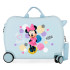 Valise Enfant Disney Abs Rolling Suitcase 4W.(2 Multid.) Love Minnie Blue