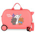 Valise Enfant Disney Abs Rolling 4W. 45Cm. Aristocats Better Together Coral