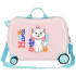 Valise Enfant Disney Abs Rolling Suitcase 4W.(2 Multid.) Aristocats Marie Rosa
