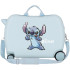 Valise Enfant Disney Abs Rolling 4W.(2 Multid.) Stitch Make A Face Bleu